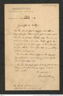 Nachlass Franz Steindachner, Brief von Chr. Lütken an Franz Steindachner (07.04.1888), Inv.Nr. 317.14, Seite 1